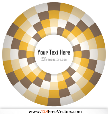 Op Art Illustration for Your Text