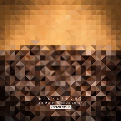 Brown Geometric Triangle Background Clip Art