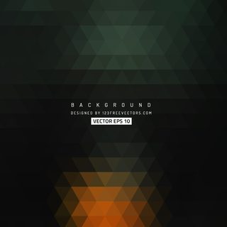Dark Color Triangle Background
