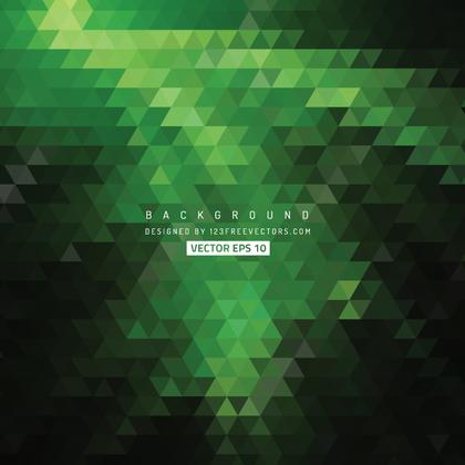 Black Green Abstract Triangle Background Clip Art