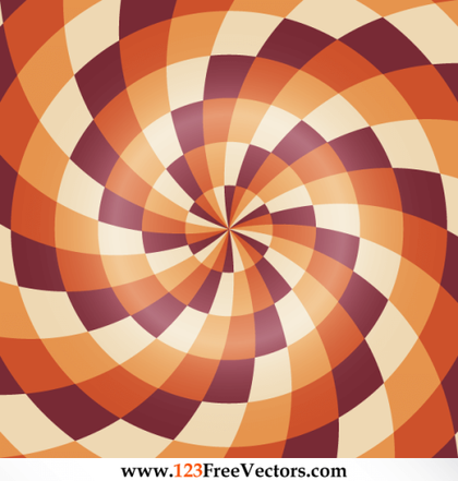 Abstract Colorful Optical Illusion Image