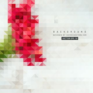 Pink Gray Abstract Triangle Background