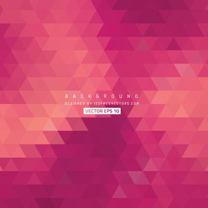 Pink Triangle Background Template