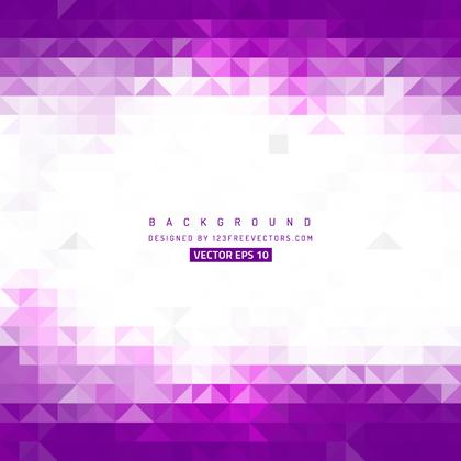 Purple Abstract Triangle Background Image