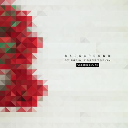 Red Beige Abstract Triangle Background Illustrator