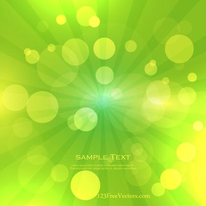 Abstract Green Background Vector