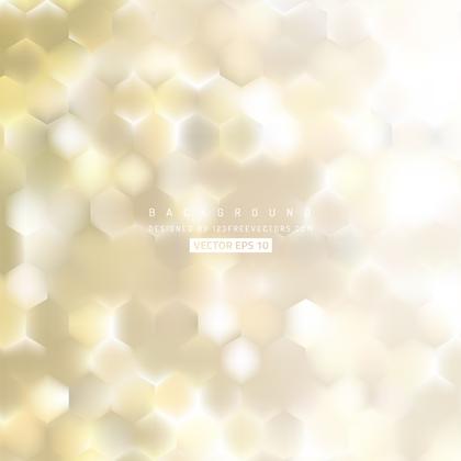 Light Beige Hexagon Pattern Background Design