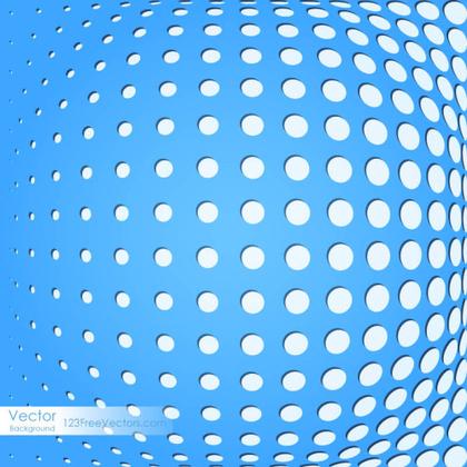 Abstract Blue Dot Background Image