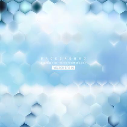 Light Blue Hexagon Background Pattern