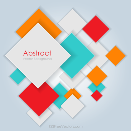 Colorful Square Blank Background Image