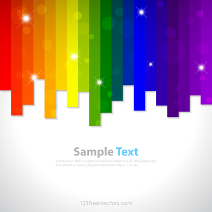 Rainbow Background Clip Art