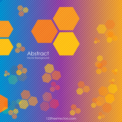 Abstract Geometric Polygon Design Vector