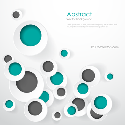 Geometric Circle Designs Background Graphics