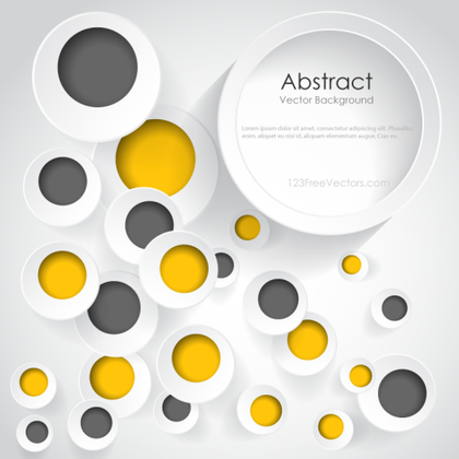 Colorful Geometric Circle Modern Design Template Eps