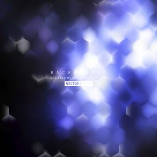 Dark Purple Hexagon Background