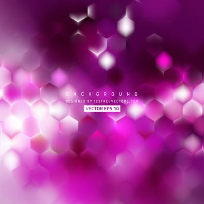 Purple Hexagonal Background Design