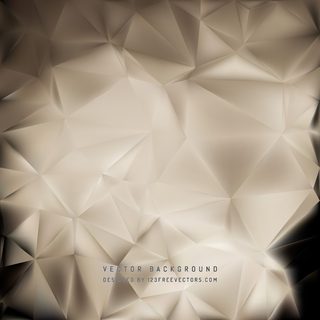 Beige Polygonal Background Design