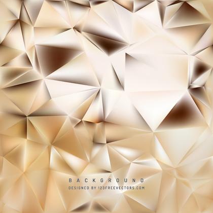 Beige Low Poly Background