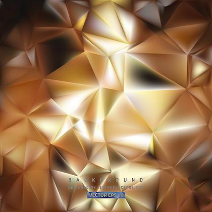 Brown Polygon Background Template