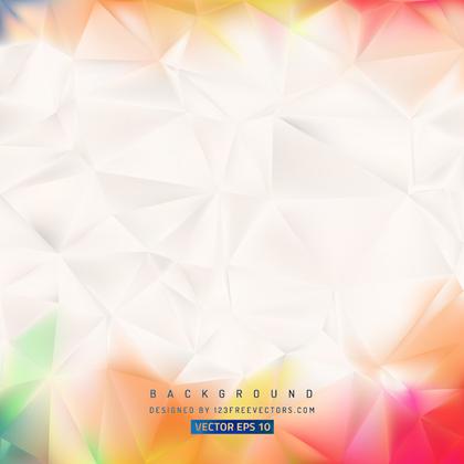 Light Colorful Geometric Polygon Background