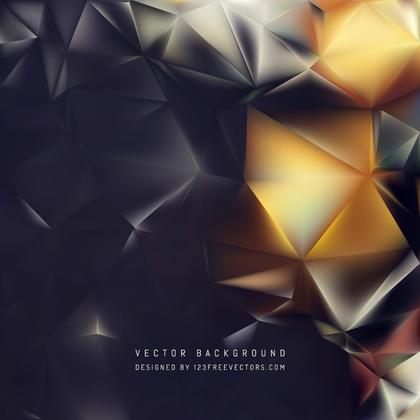 Dark Color Polygon Pattern Background