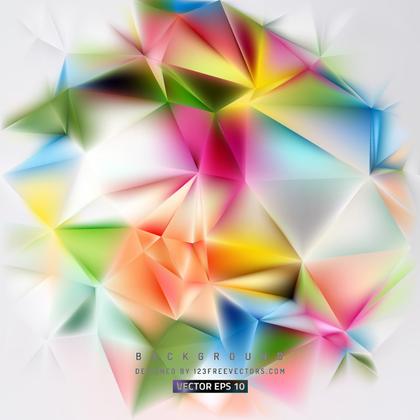 Light Color Polygon Triangle Background
