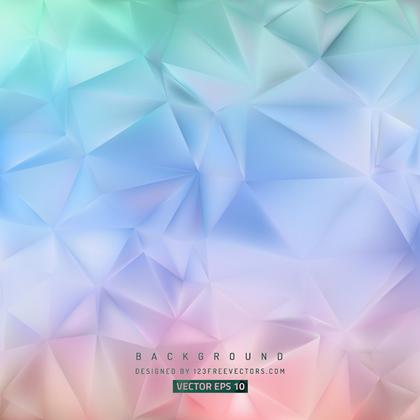 Abstract Light Color Geometric Polygon Background