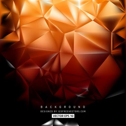 Innovative Collection of Orange Fire Hexagon Background Vector Designs