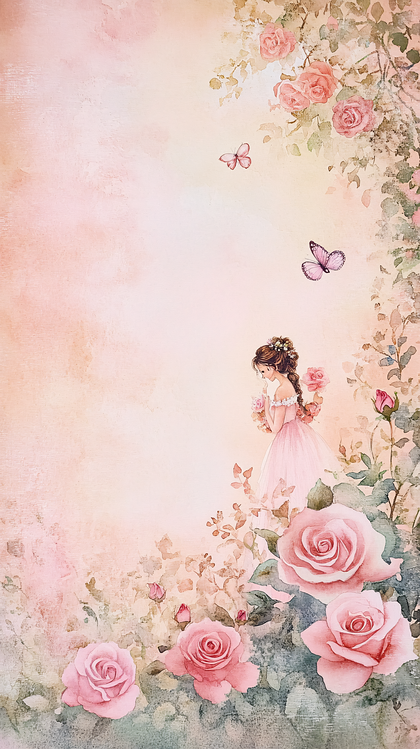 A Gentle Rose Garden