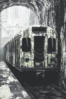 Abandoned Subway Train
