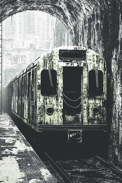 Abandoned Subway Train