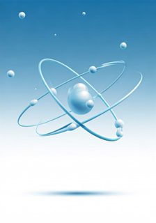 blue-atom-model