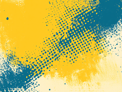 Abstract Background With Pop Art Effect