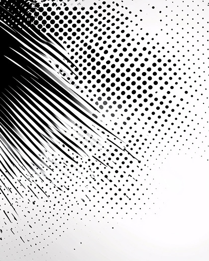 Abstract Black And White Pattern