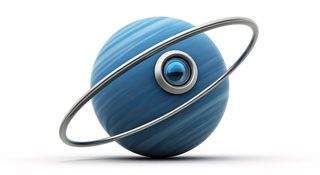 blue orb sphere