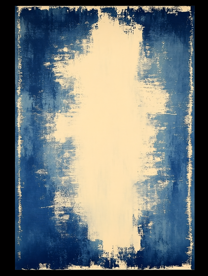 Abstract Blue and Cream Texture