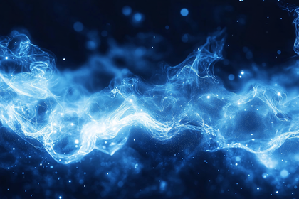 Abstract Blue Energy Wave