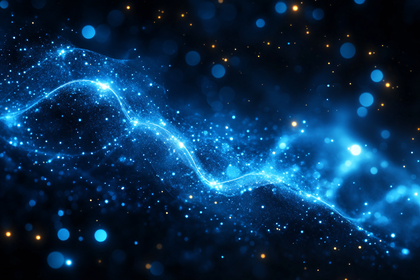 Abstract Blue Energy Wave