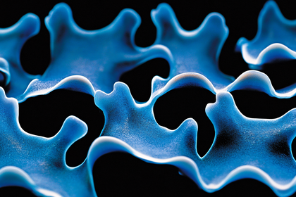 Abstract Blue Waves