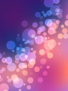 pink blue bokeh