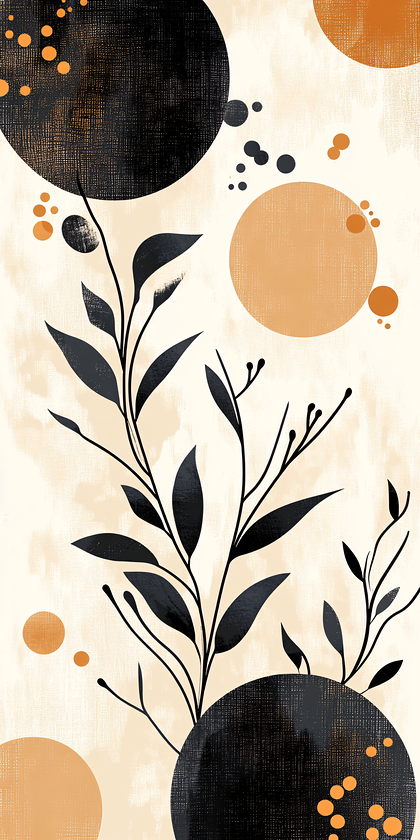 Abstract Botanical Design