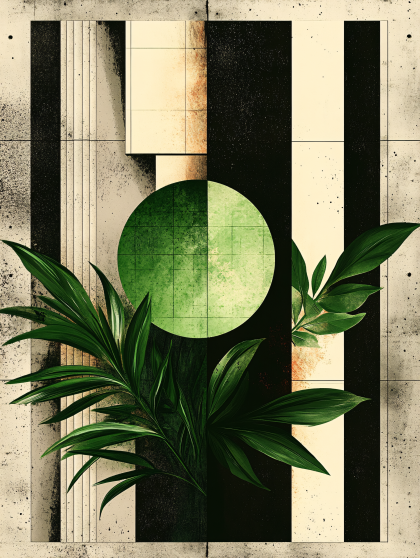Abstract Botanical Geometry