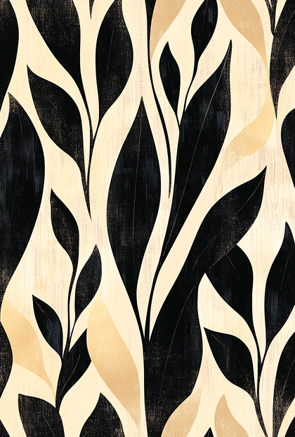 Abstract Botanical Pattern