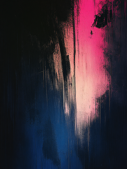 Abstract Brushstroke Canvas