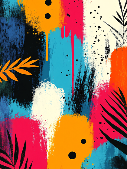 Abstract Brushstroke Strokes