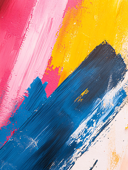 Abstract Brushstrokes