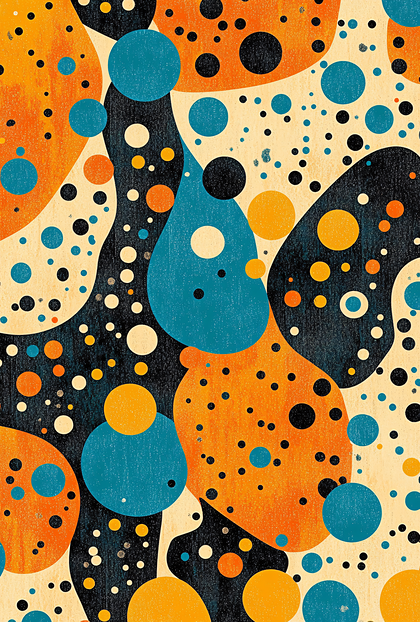 Abstract Bubble Pattern