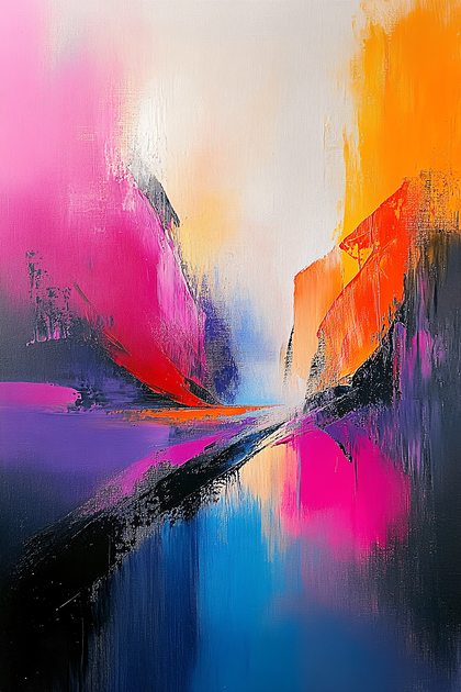 Abstract Canyon