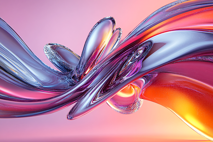 Abstract Chromatic Swirl