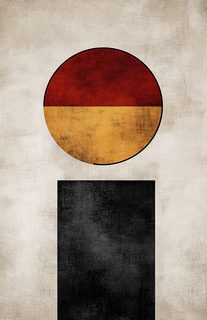 Abstract Circle And Rectangle